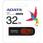 Memoria USB Adata C008 32 GB Color Negro-Rojo