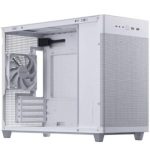 Gabinete Asus Prime AP201 Mini Torre Minimalista Mini ITX Micro ATX 1xFan Color Blanco