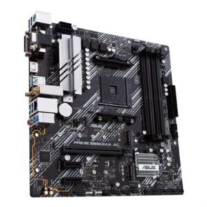 Tarjeta Madre Asus Prime B550M-A AC 4xDDR4 128GB 4800Mhz PCIe 4.0 M.2 1xD-Sub 1xHDMI 1xDVI-D S AM4 mATX Wi-Fi BT