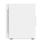 Gabinete Acteck Gamer Media Torre Dragonfly II Mesh GM740 Max MB ATX Panel Izq Cristal + Frente Malla 1xUSB 3.0 + 4xFan RGB Blanco