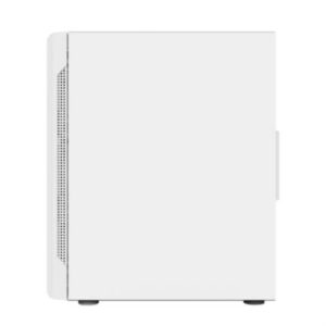 Gabinete Acteck Gamer Media Torre Dragonfly II Mesh GM740 Max MB ATX Panel Izq Cristal + Frente Malla 1xUSB 3.0 + 4xFan RGB Blanco