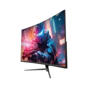 Monitor Gamer Acteck Curvo 27? Ultra Earth II MGX27C VA + 165Hz + 1ms + Full HD 1080p/HDMI + DP + TYPE-C 15W + 3.5mm + VESA 100 x 100 mm Negro
