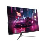 Monitor Gamer Acteck Plano 27? Ultra Odyssey II MGX27 VA + 165Hz + 1ms + Full HD 1080p HDMI + DP + TYPE-C 15W + 3.5mm + VESA 100 x 100 mm Negro