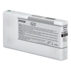 Tinta Epson UltraChrome HD 200ml Color Negro Claro