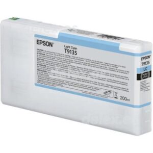 Tinta Epson UltraChrome HD 200ml Color Cian Claro