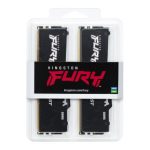 KIT Memoria RAM Kingston Fury Beast DDR5 32GB (2x16GB) 6000MHz  On-Die ECC CL40 XMP (KIT (2 pzas.) Memoria RAM FURY)