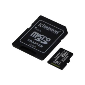 Tarjeta MicroSD Kingston Canvas Select Plus 256 GB 100R A1 C10 Card C/Adaptador