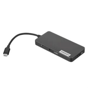 Docking Lenovo 1xUSB-C 2xUSB 3.0 1xHDMI TF/SD Negro
