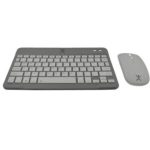 Kit Teclado y mouse Perfect Choice PC-201274 compacto Bluetooth 2 en 1 Genova Negro