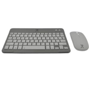 Kit Teclado y mouse Perfect Choice PC-201274 compacto Bluetooth 2 en 1 Genova Negro