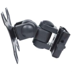 Soporte Monitor Manhattan Pared Movimiento Articulado Monitor Pantalla Plana 13? a 22? Color Negro