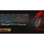 Tapete Gamer Profesional Dragon XT XL para Teclado/Mouse