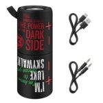 Bocina Steren TWS 2 en 1 Star Wars Manos Libres Bluetooth/MP3 /Aux/FM Color Negro