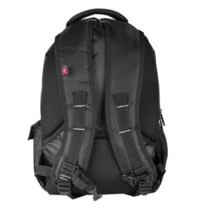 Mochila TechZone Sport 15.6? Con Tirantes Acojinados De Alta Resistencia Color Negro