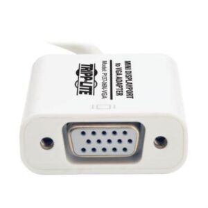 Adaptador Tripp Lite Activo Video Keyspan Mini DisplayPort a VGA Convertidor Video M-H 152mm Color Blanco
