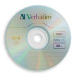 Disco VERBATIM CD-R  700MB 80min 52X C/10