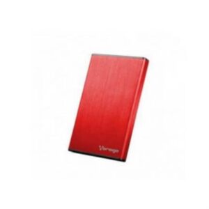Enclosure Gabinete Vorago HDD-201 para SSD/HDD 2.5? SATA USB 3.0 Color Rojo