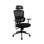 SILLA VORAGO START THE GAME CGM400 MESH / RECLINABLE / DESCANSA BRAZOS 1D / NEGRA