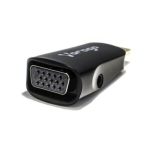 Convertidor Vorago ADP-208 HDMI a VGA con Mini y Micro a HDMI Color Negro