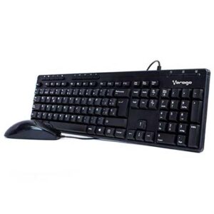 Kit Vorago Teclado y Mouse Km-104 Alambrico Multimedia Usb