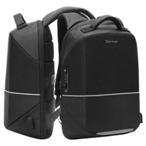 Mochila Vorago BP-401 Antirrobo Laptop 15.6? Cierres Candados TSA Color Negro