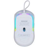 MOUSE GAME FACTOR MOG530 CARCASAS INTERCAMBIABLES PIXART 3327 12.000 DPI RGB USB NEGRO