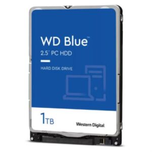 Disco Duro Interno Western Digital Blue 1TB 2.5? 5400RPM SATA lll 6 Gbit/s Cache 128MB para PC y Laptop