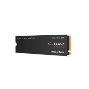 SSD Interno Western Digital Black SN770 250GB M.2 2280 PCIe 4.0 NVMe Lect 4000/2000 MBs Alto Rendimiento WDS250G3X0E