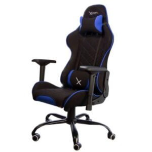Silla Gamer Stylos XZ25 Tela/Brazos 4D Soporte Lumbar Color Azul